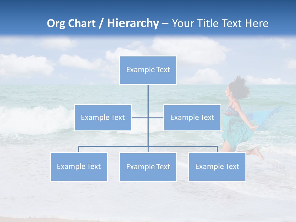 Peaceful Ocean Aqua PowerPoint Template