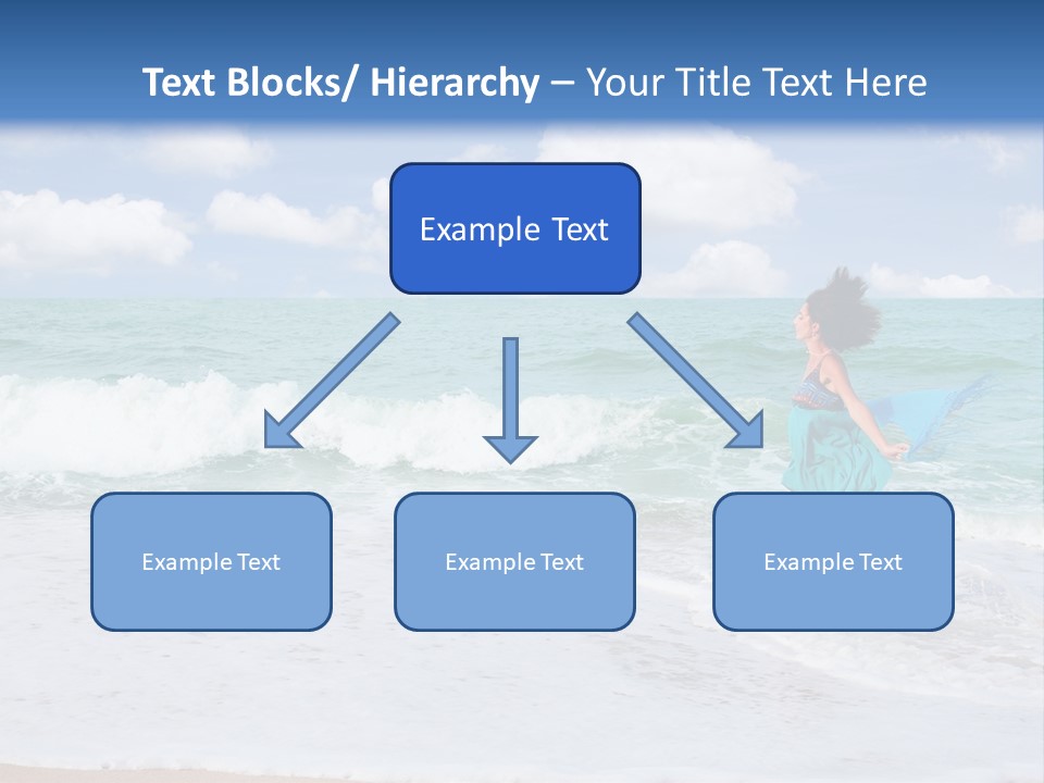 Peaceful Ocean Aqua PowerPoint Template