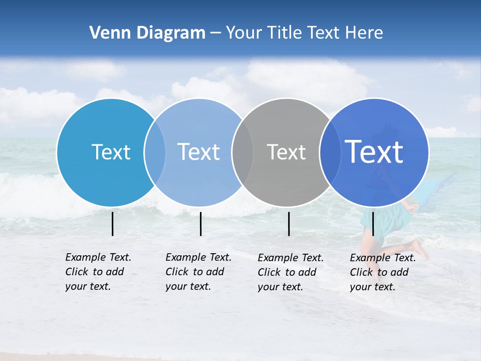 Peaceful Ocean Aqua PowerPoint Template
