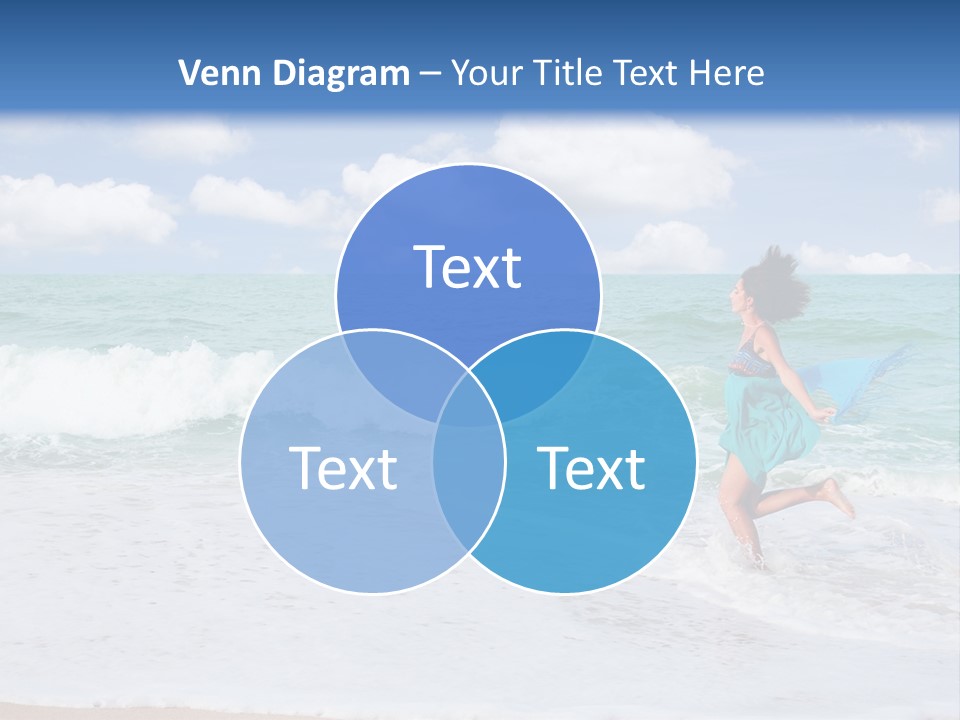 Peaceful Ocean Aqua PowerPoint Template