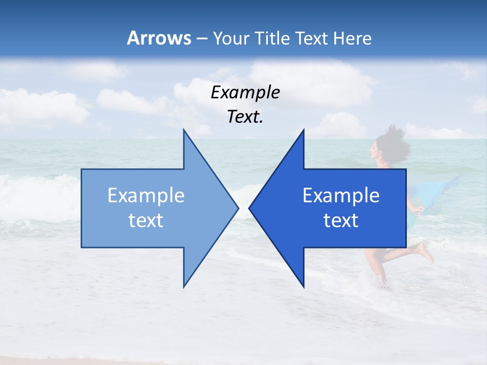 Peaceful Ocean Aqua PowerPoint Template
