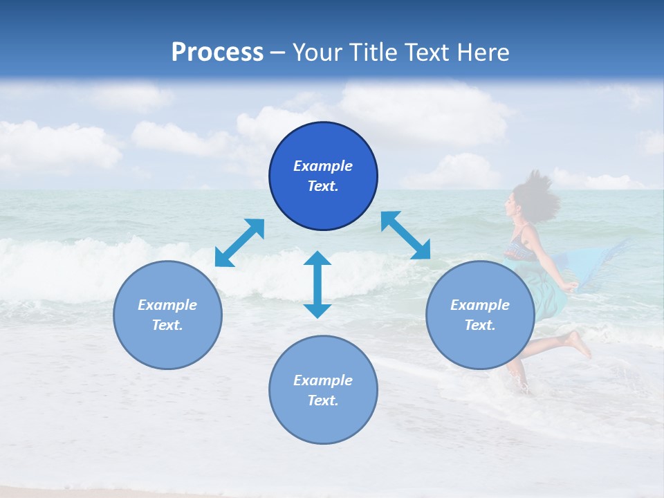 Peaceful Ocean Aqua PowerPoint Template