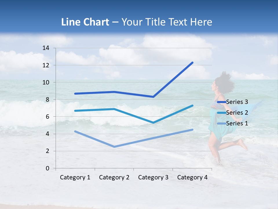Peaceful Ocean Aqua PowerPoint Template