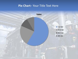 Hardhat Worker Oilrefinery PowerPoint Template