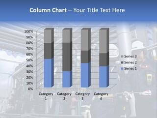 Hardhat Worker Oilrefinery PowerPoint Template