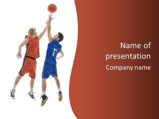 Athlete Shot Motion PowerPoint Template