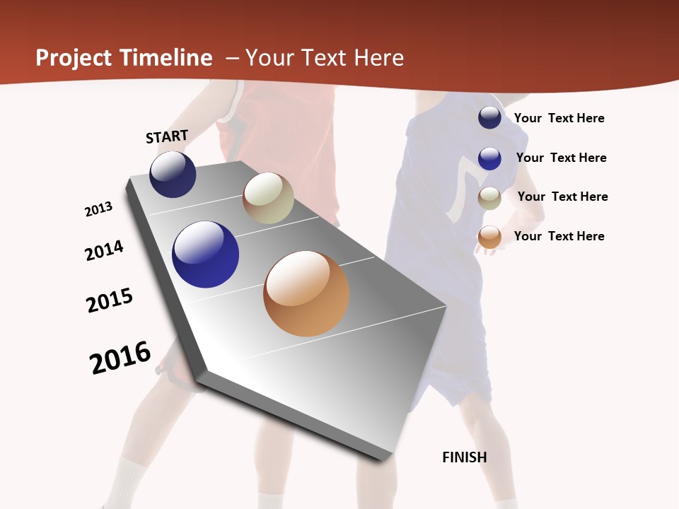 Athlete Shot Motion PowerPoint Template