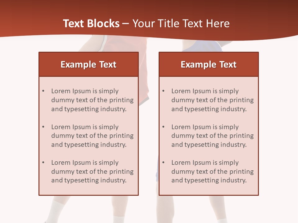 Athlete Shot Motion PowerPoint Template