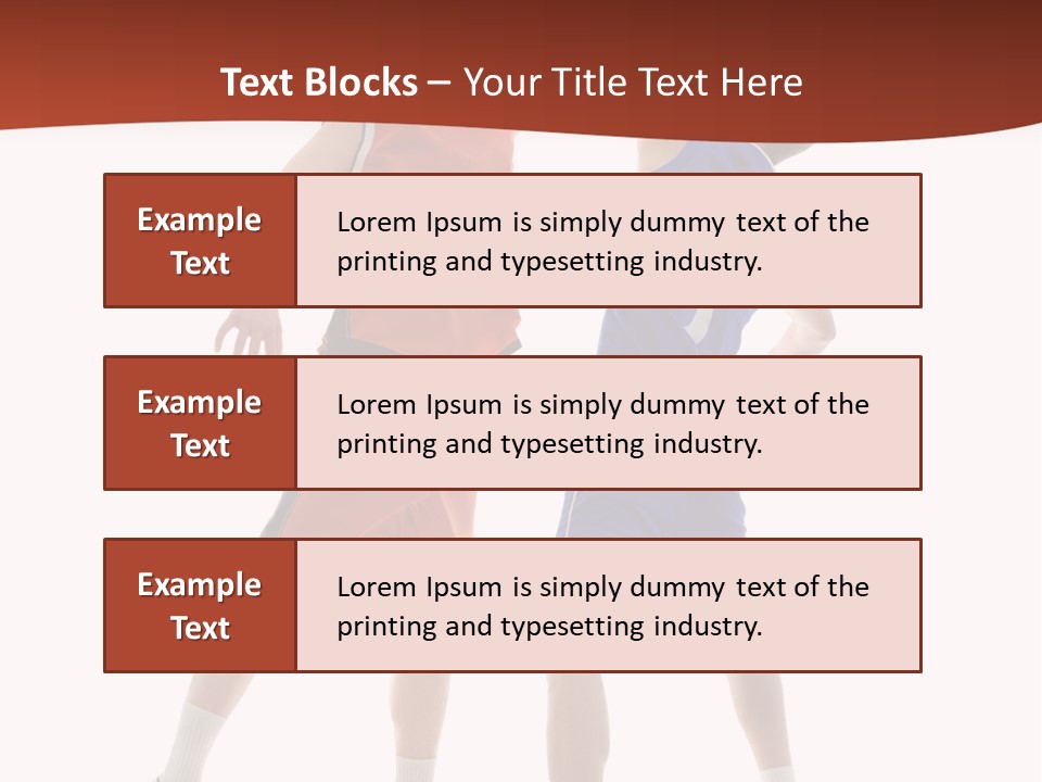 Athlete Shot Motion PowerPoint Template