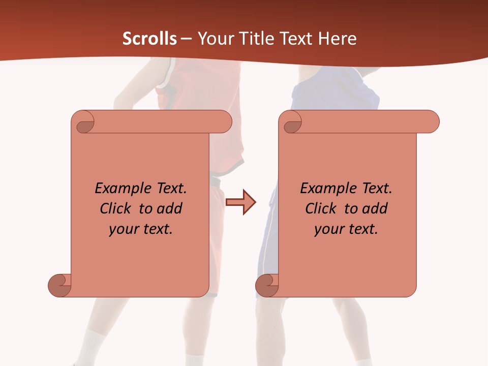 Athlete Shot Motion PowerPoint Template