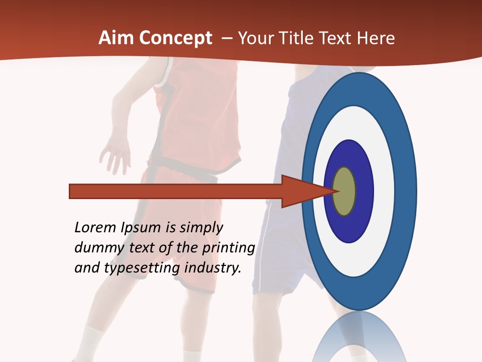 Athlete Shot Motion PowerPoint Template