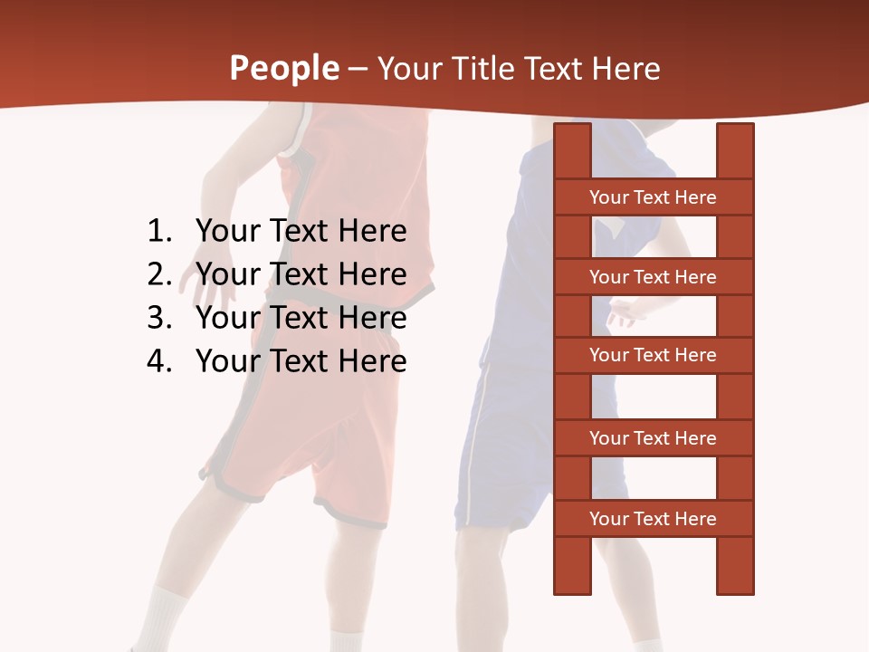 Athlete Shot Motion PowerPoint Template