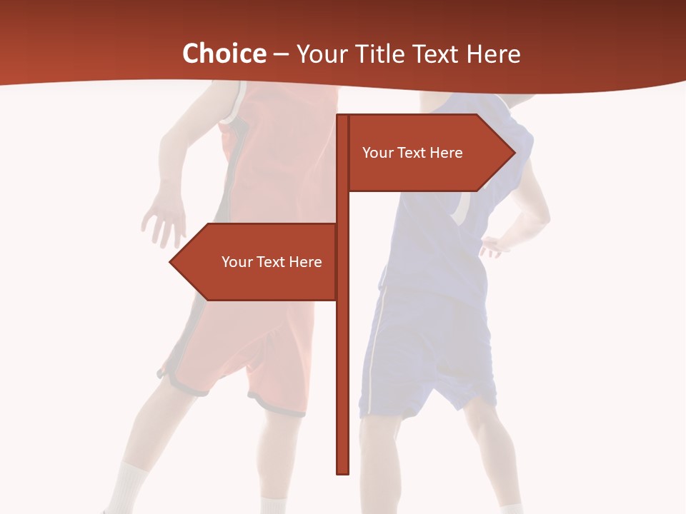 Athlete Shot Motion PowerPoint Template