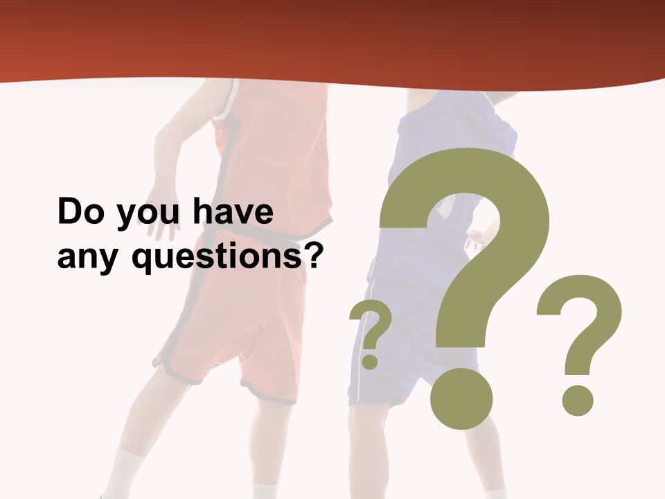 Athlete Shot Motion PowerPoint Template