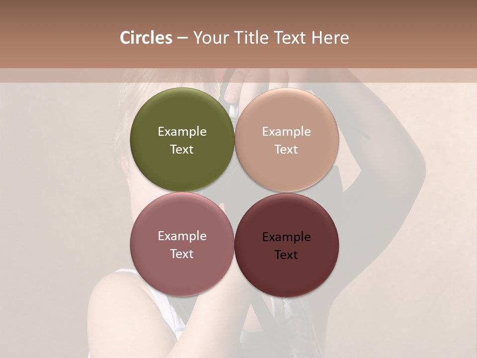 Digital Expression Pushing PowerPoint Template