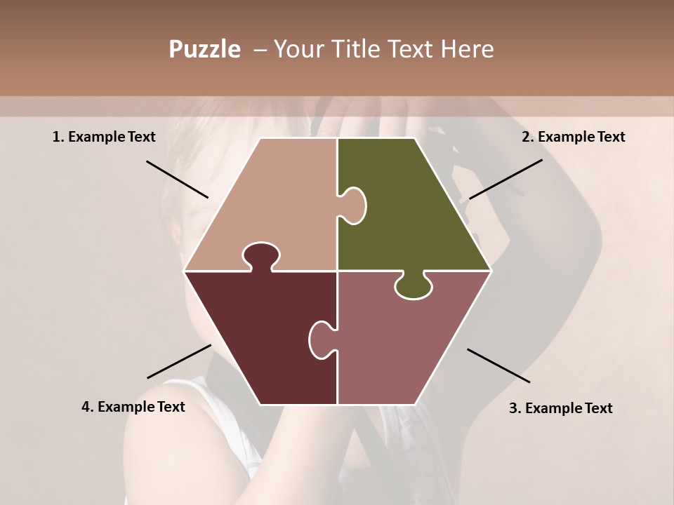 Digital Expression Pushing PowerPoint Template