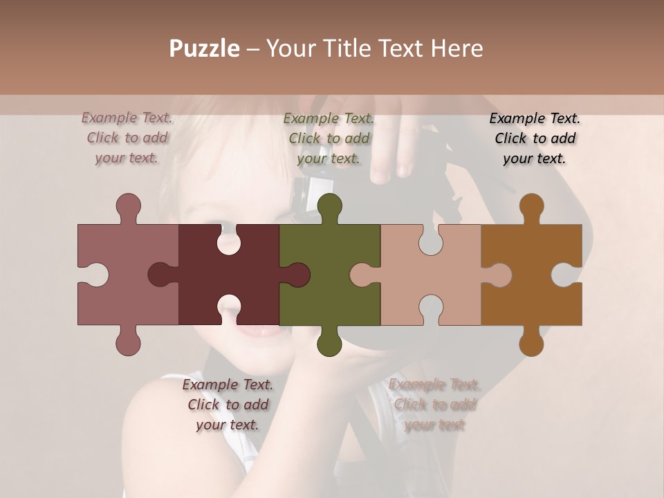 Digital Expression Pushing PowerPoint Template