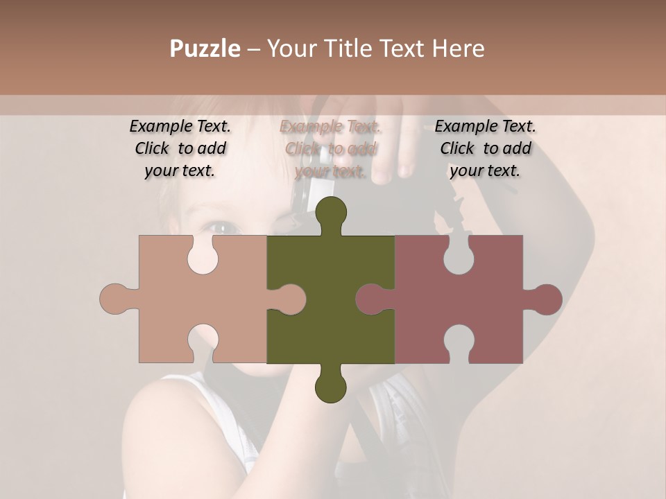 Digital Expression Pushing PowerPoint Template