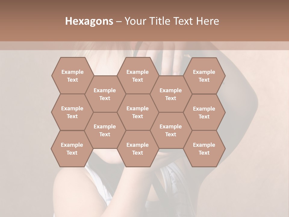 Digital Expression Pushing PowerPoint Template