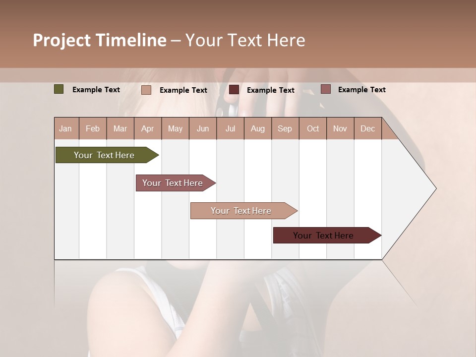 Digital Expression Pushing PowerPoint Template