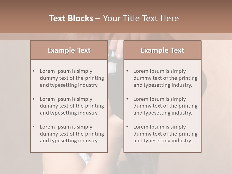 Digital Expression Pushing PowerPoint Template