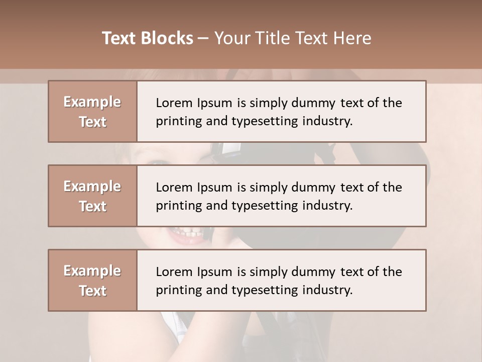 Digital Expression Pushing PowerPoint Template