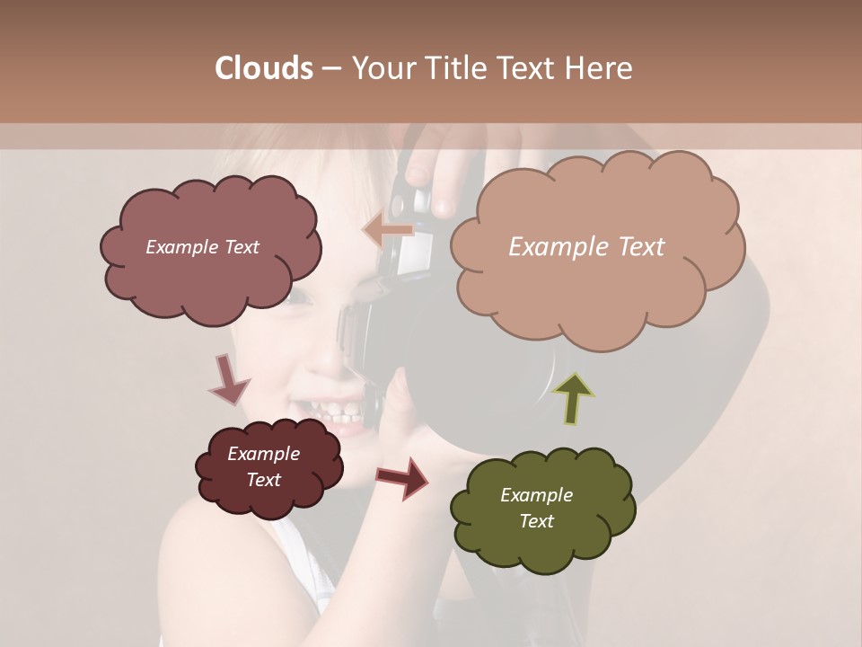 Digital Expression Pushing PowerPoint Template