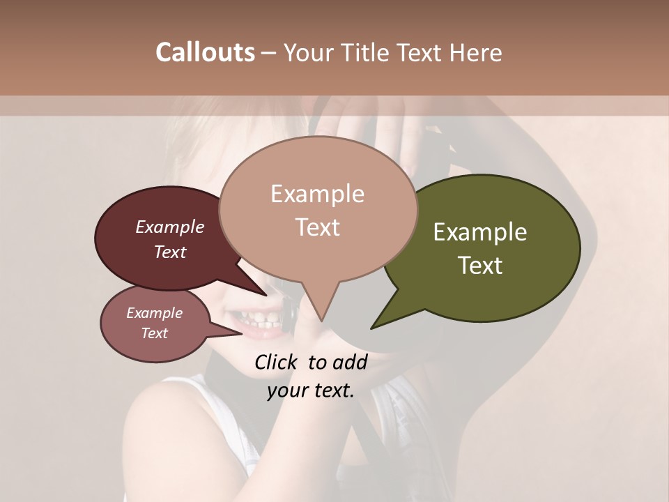 Digital Expression Pushing PowerPoint Template