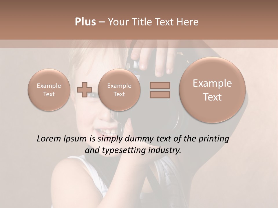 Digital Expression Pushing PowerPoint Template