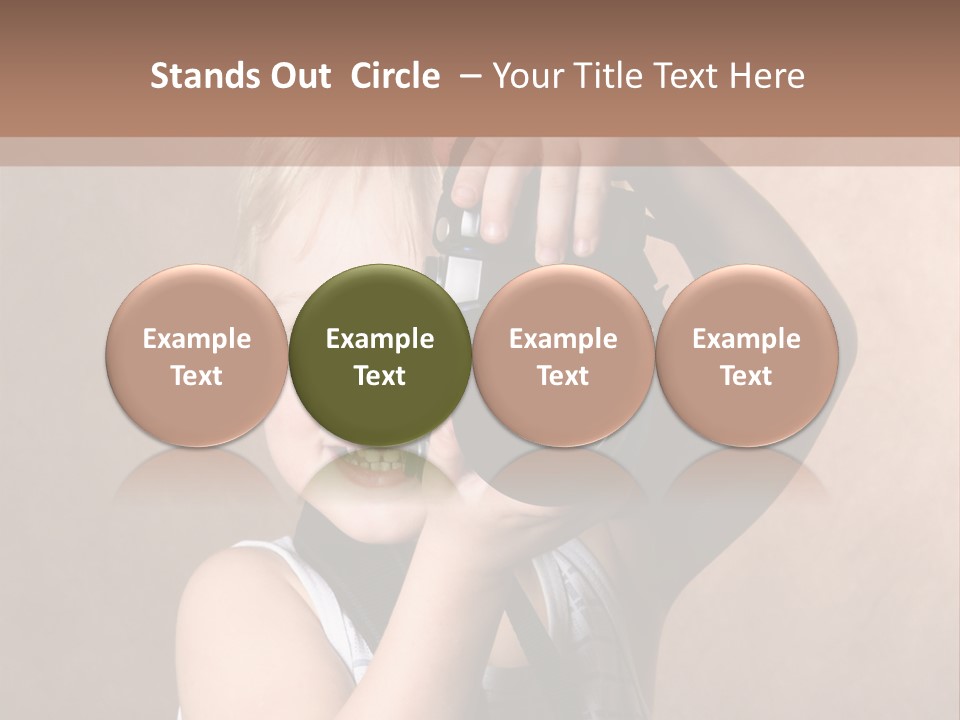 Digital Expression Pushing PowerPoint Template