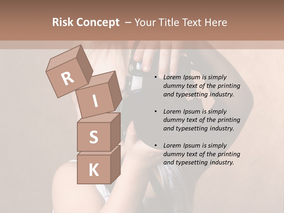 Digital Expression Pushing PowerPoint Template