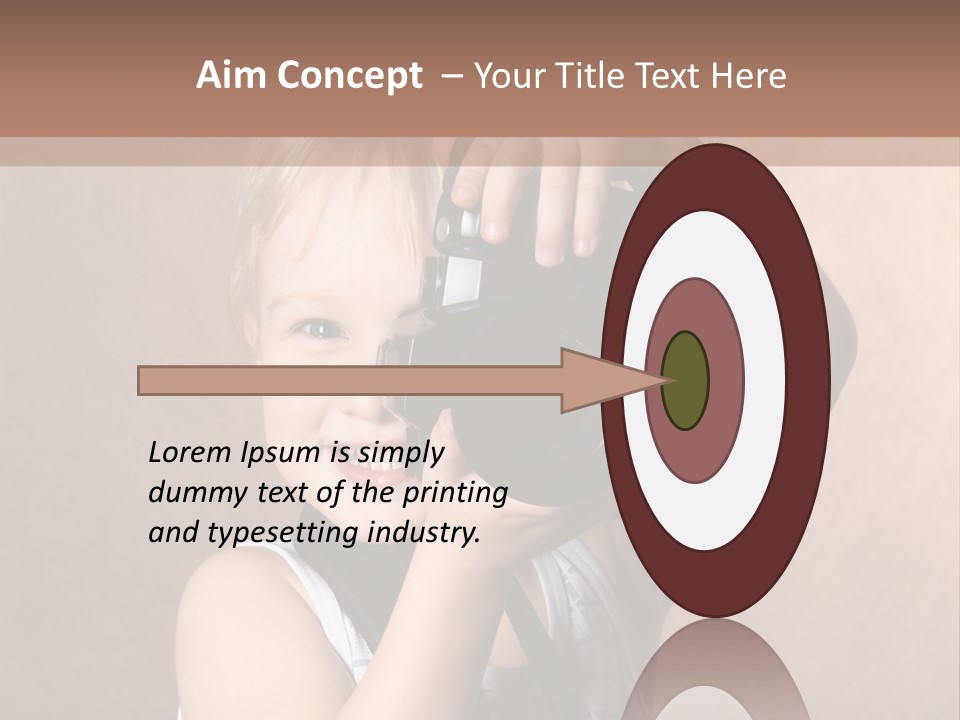 Digital Expression Pushing PowerPoint Template