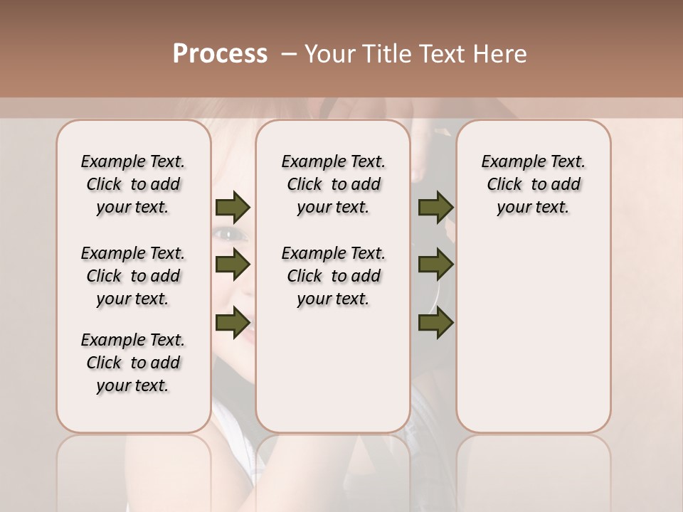 Digital Expression Pushing PowerPoint Template