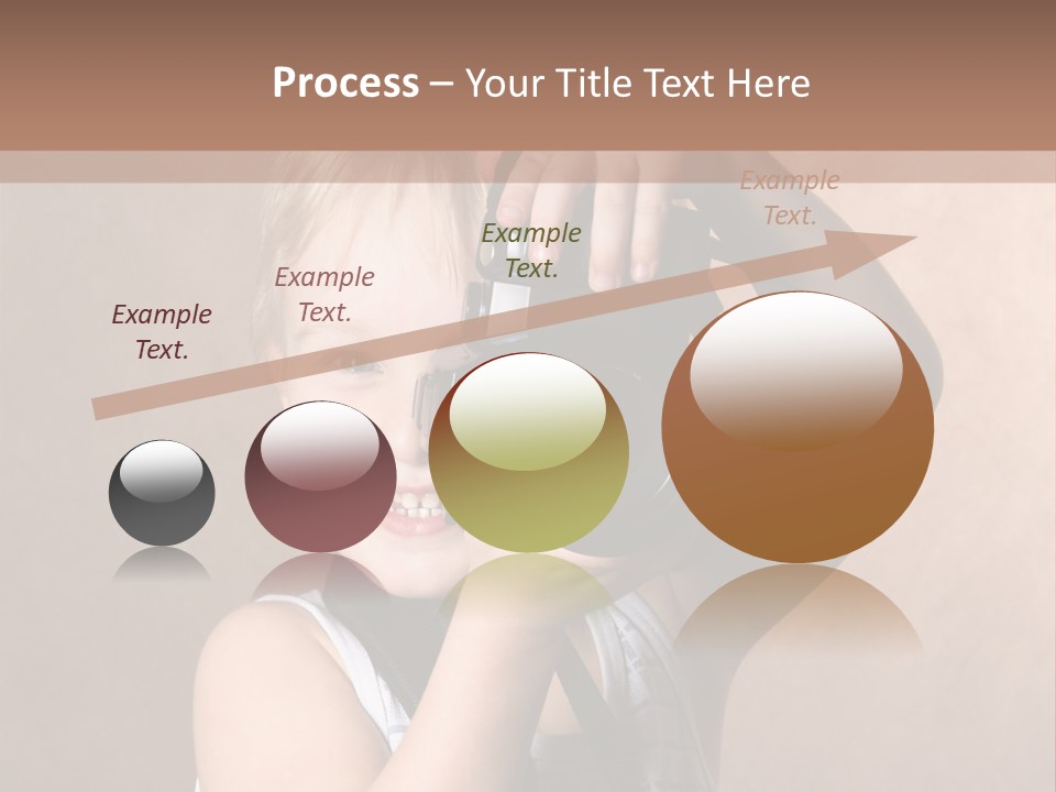 Digital Expression Pushing PowerPoint Template