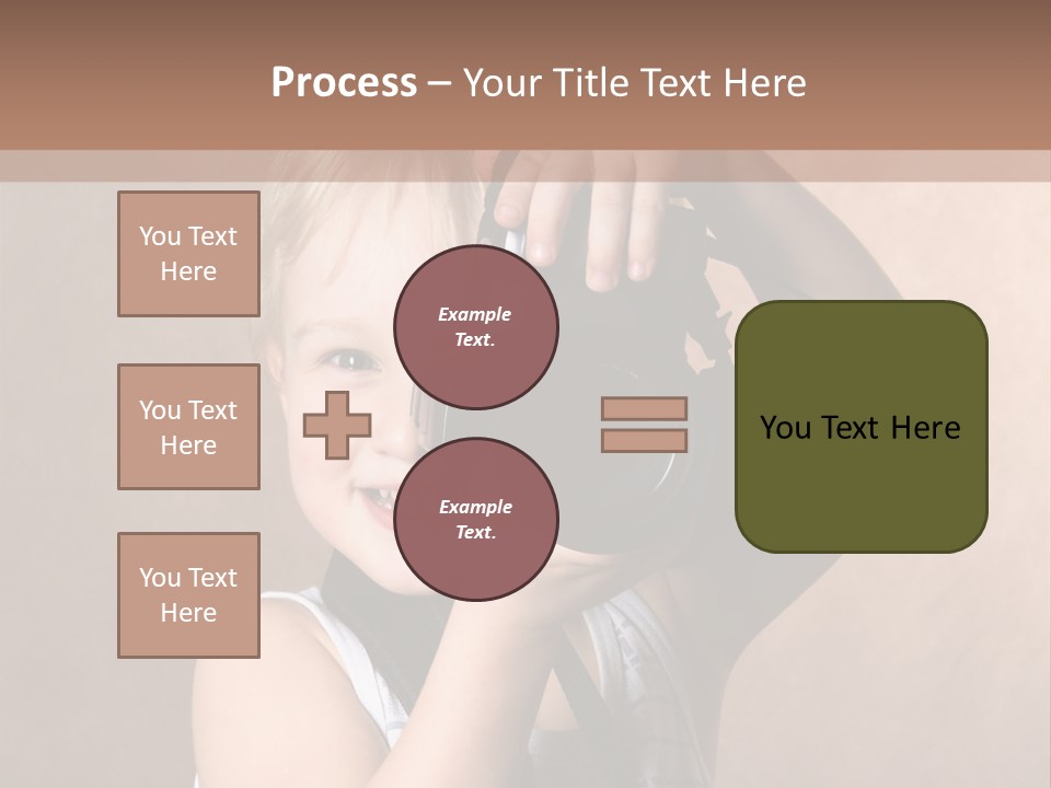Digital Expression Pushing PowerPoint Template