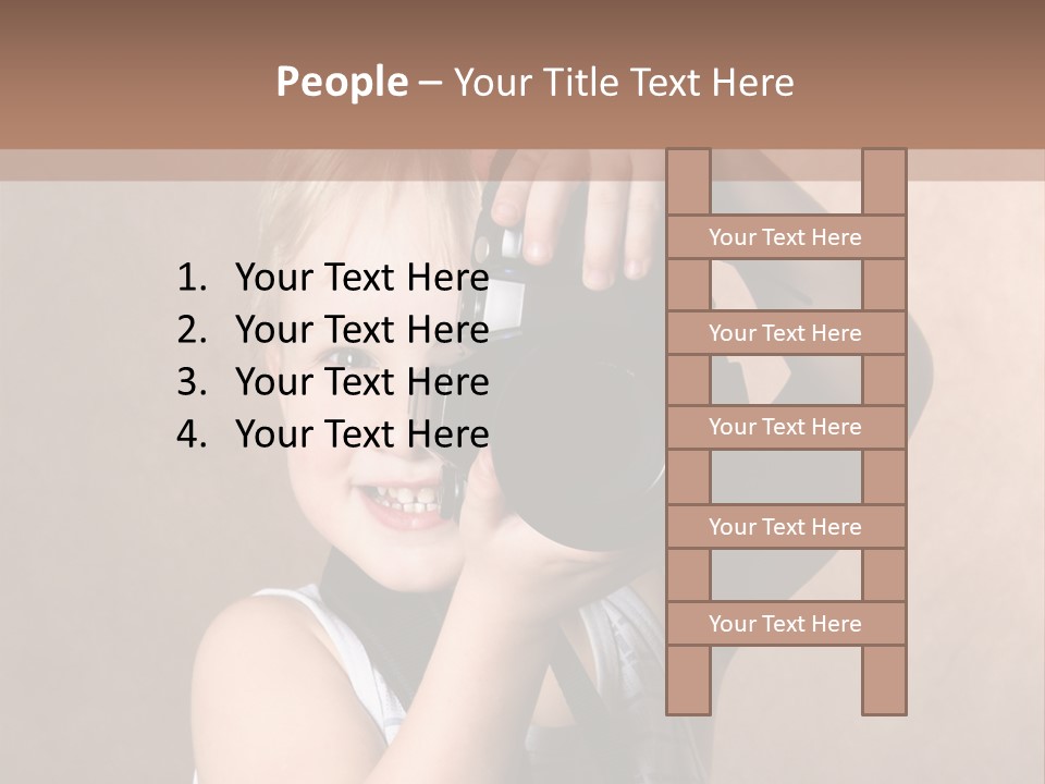 Digital Expression Pushing PowerPoint Template