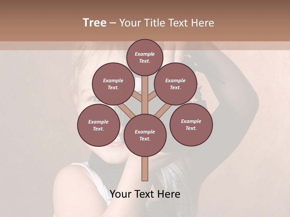 Digital Expression Pushing PowerPoint Template