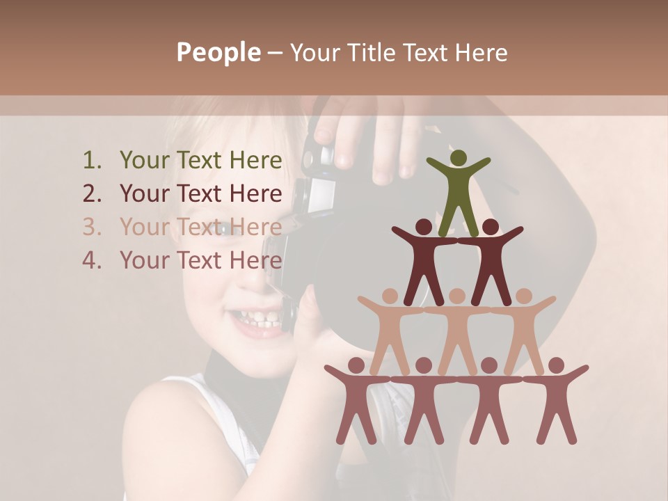 Digital Expression Pushing PowerPoint Template