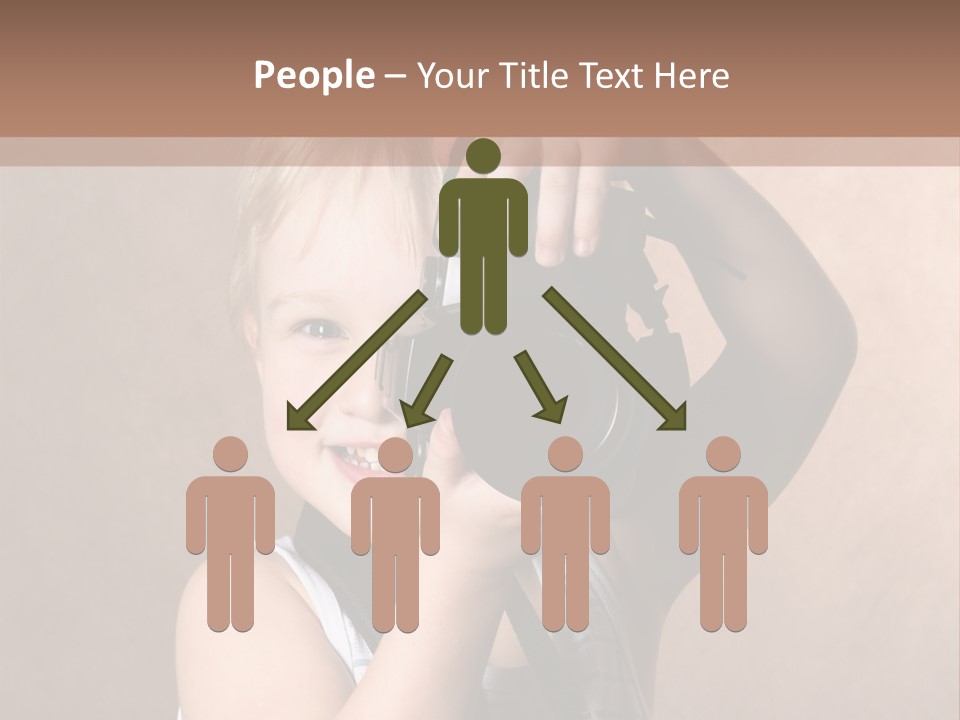 Digital Expression Pushing PowerPoint Template