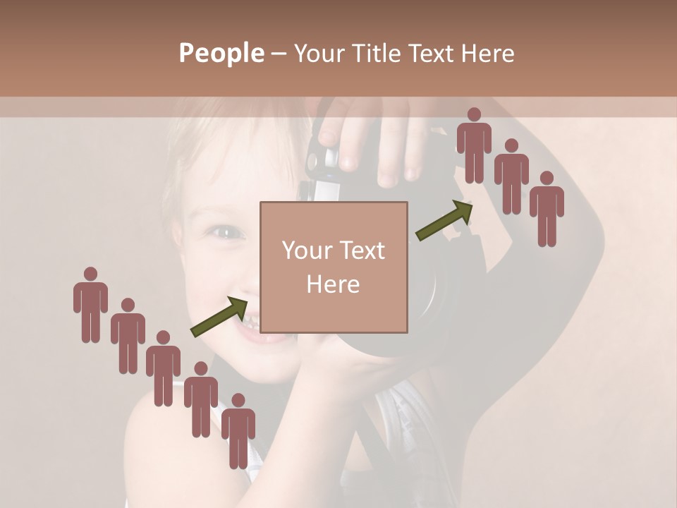 Digital Expression Pushing PowerPoint Template