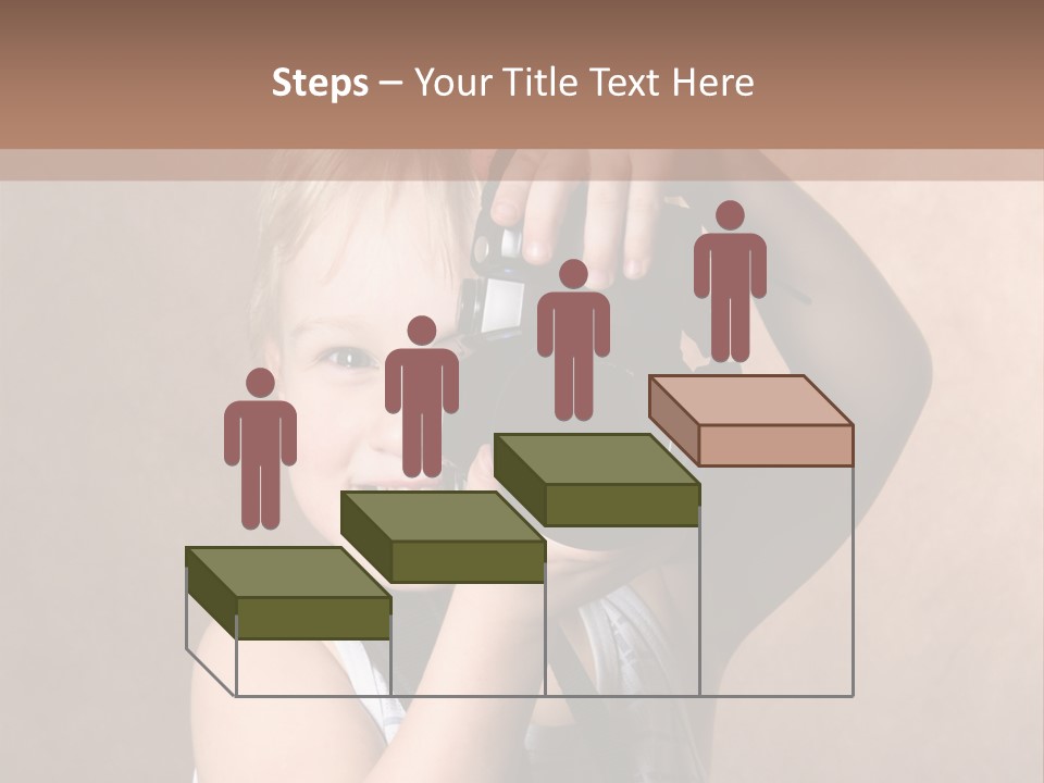 Digital Expression Pushing PowerPoint Template