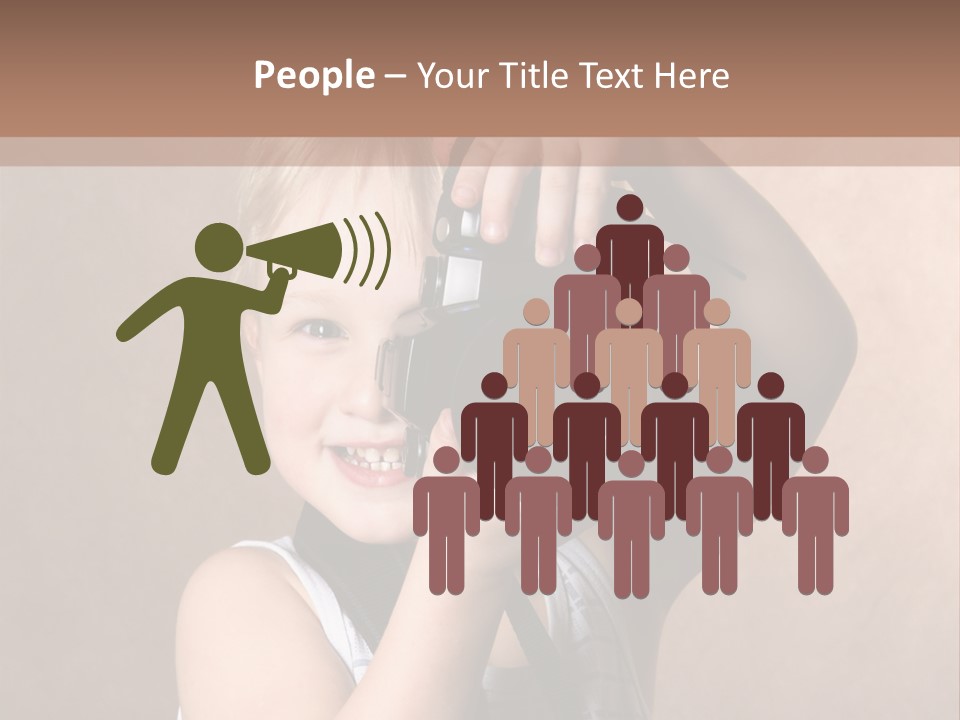 Digital Expression Pushing PowerPoint Template