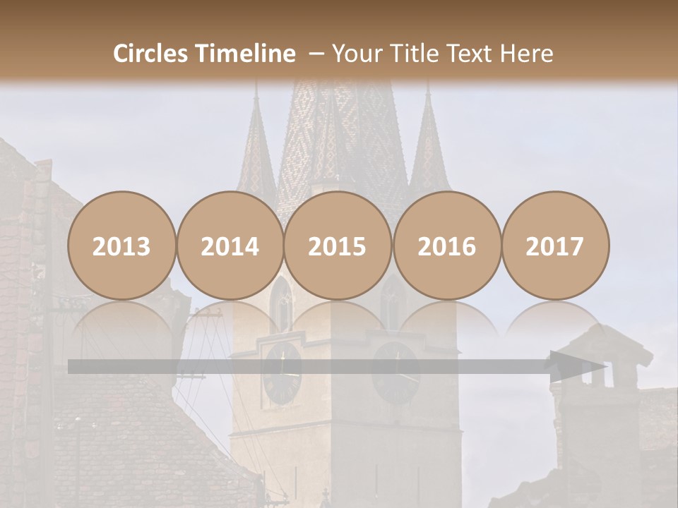 Urban Lantern Town PowerPoint Template