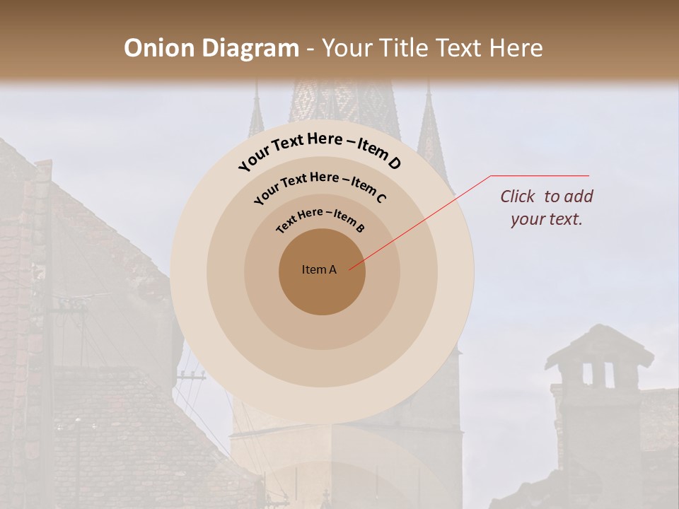 Urban Lantern Town PowerPoint Template