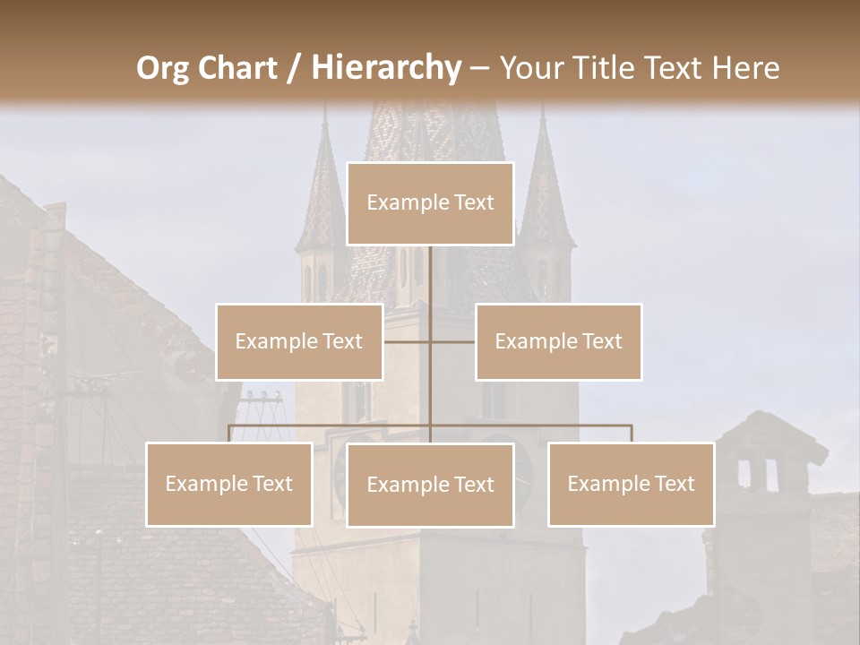 Urban Lantern Town PowerPoint Template