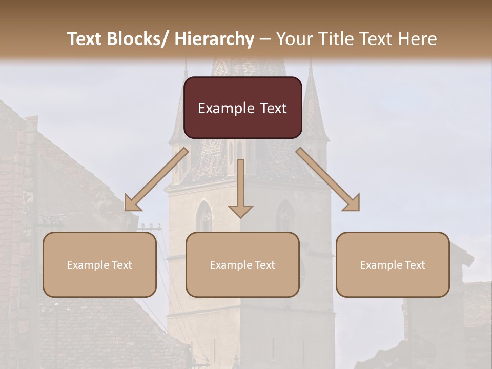 Urban Lantern Town PowerPoint Template