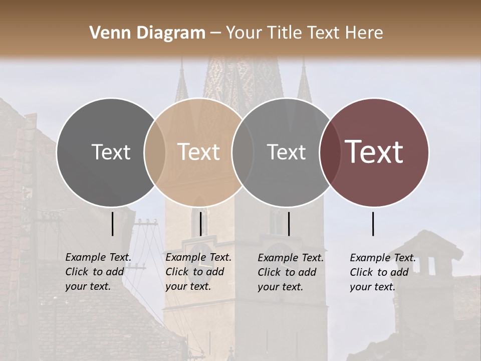 Urban Lantern Town PowerPoint Template