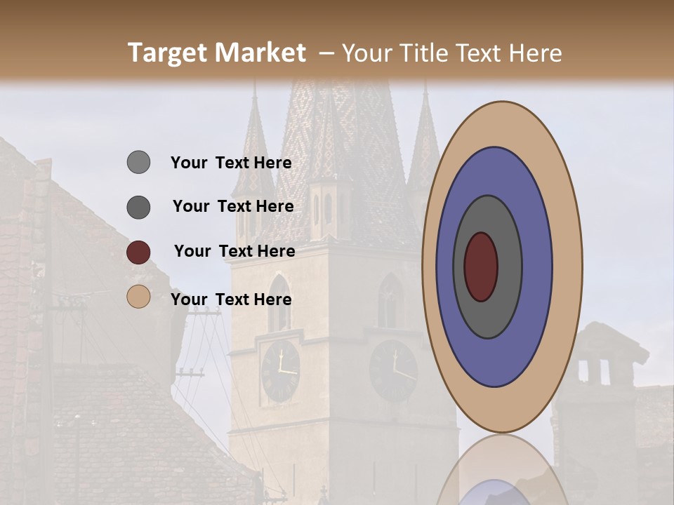 Urban Lantern Town PowerPoint Template