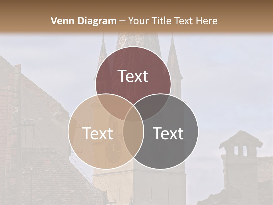 Urban Lantern Town PowerPoint Template