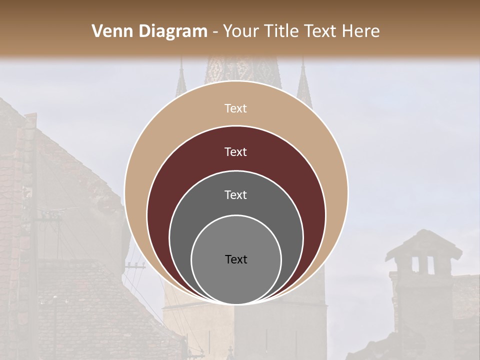 Urban Lantern Town PowerPoint Template